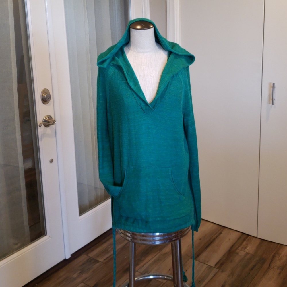 Hooded pullover cardigan - Picture 2 of 4